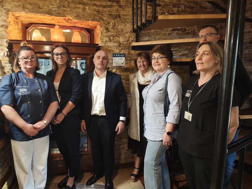 Audit Ecarf 2025 v kúpeľoch Manor House