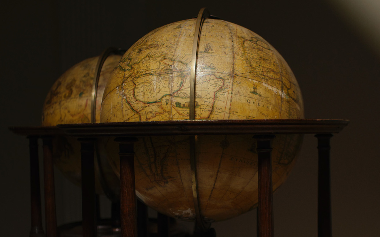 Aukcia historických glóbusov v Charites
