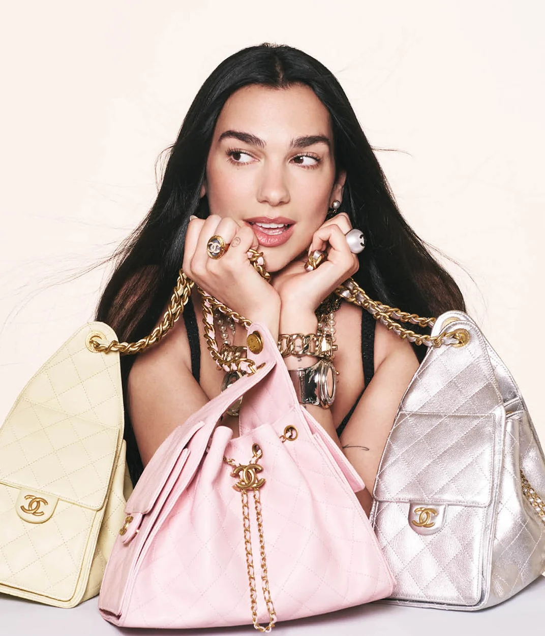 Dua Lipa a Jennie Chanel kampaň 25a