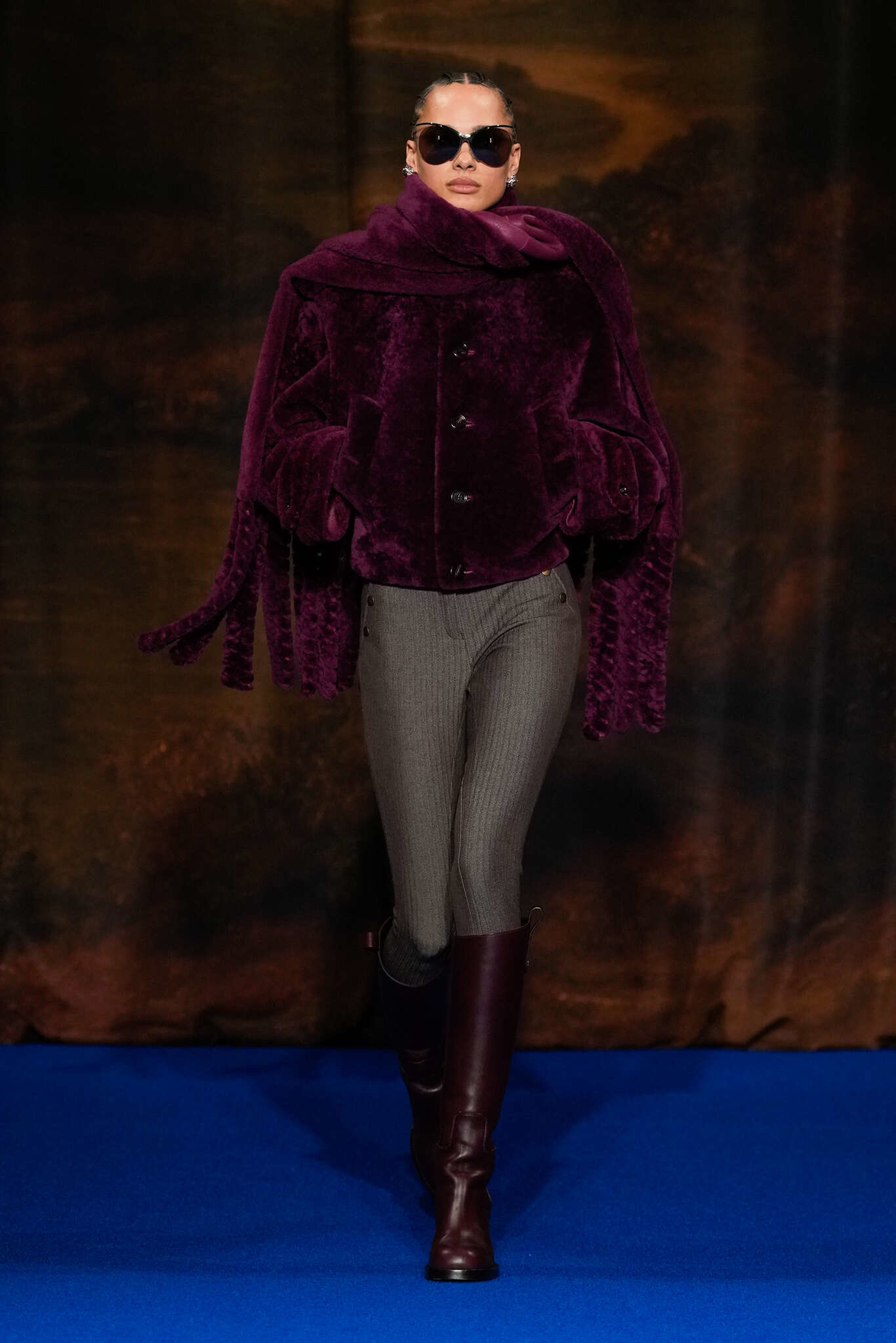 Prehliadka značky Burberry na Lond&yacute;nskom t&yacute;ždni m&oacute;dy3