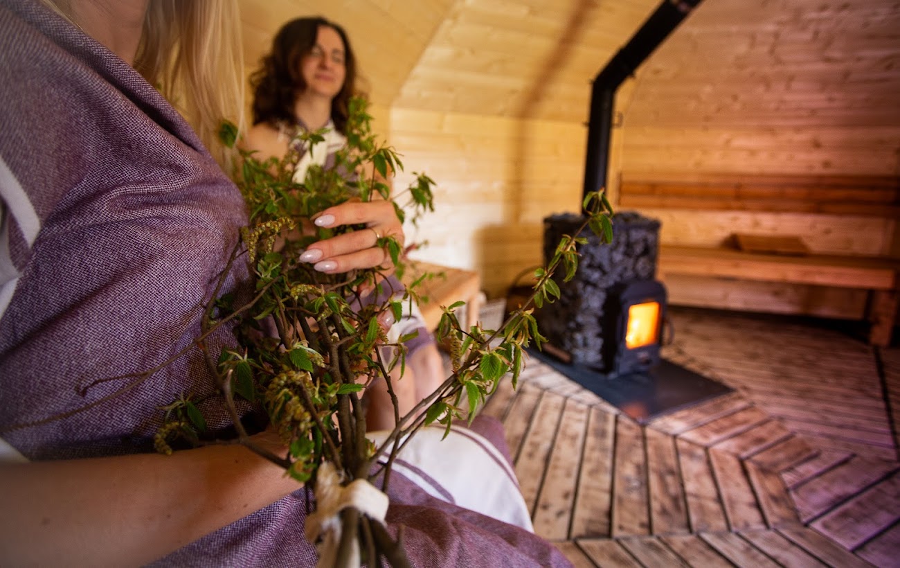 Saunovanie v Manor House Spa Vital Village