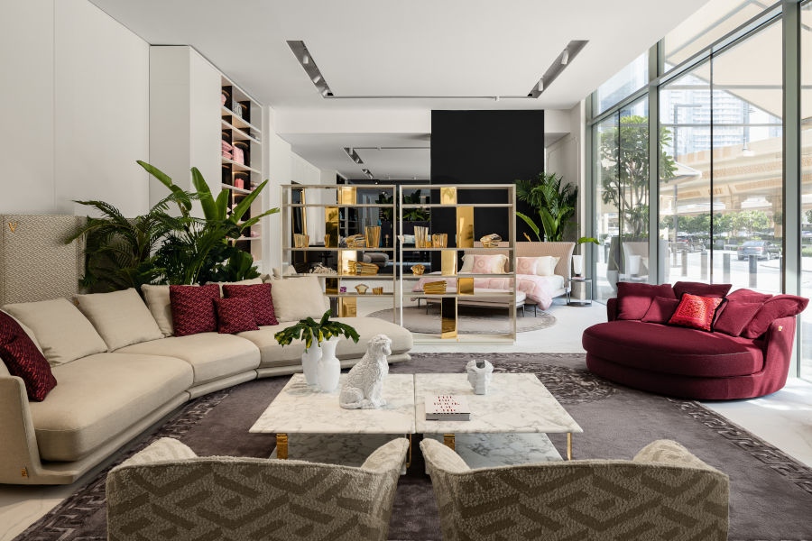 Interiér výstavnej siene Solomia Home