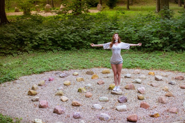 Energetická špirála v kúpeľoch Manor House