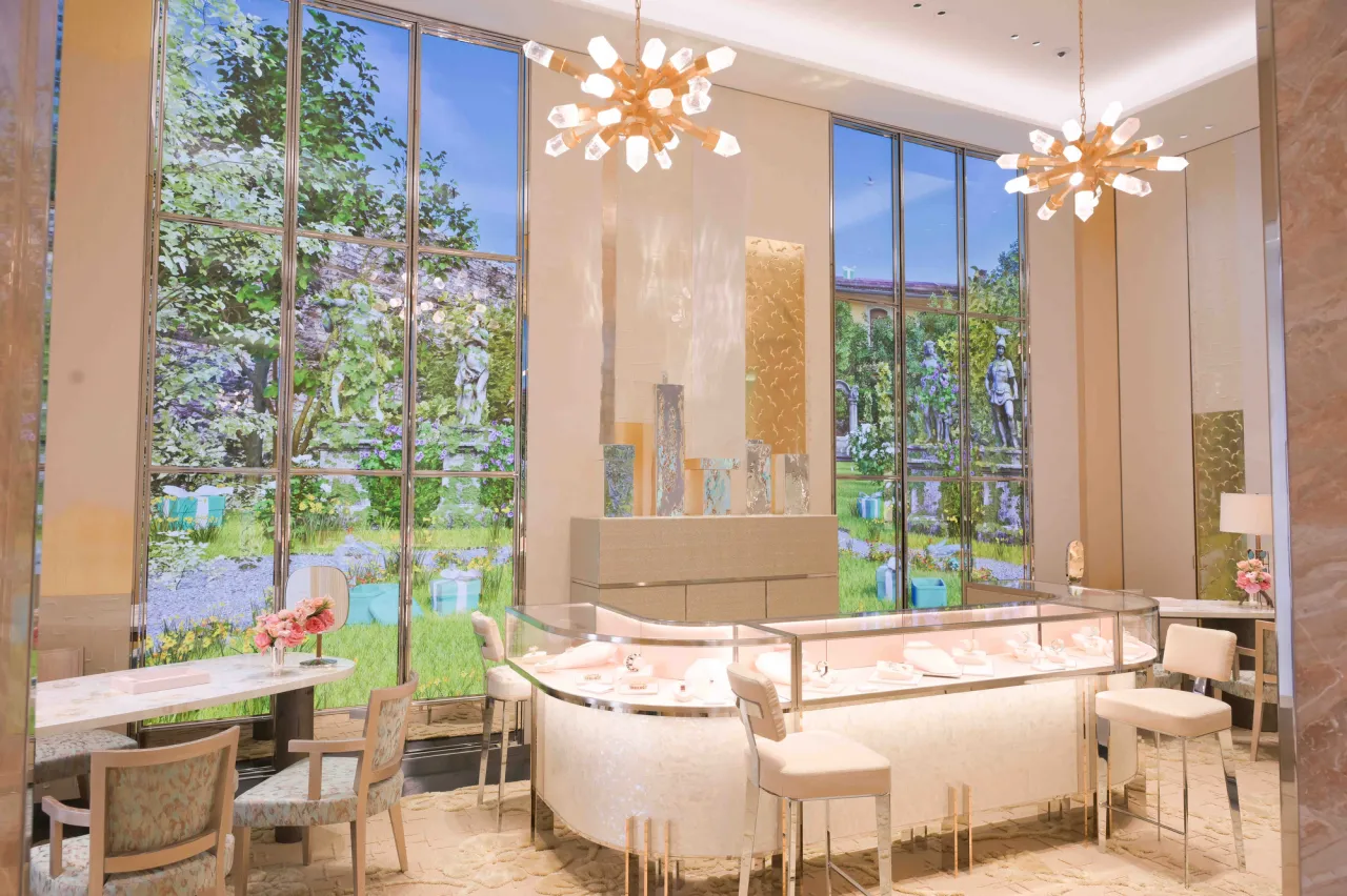 Butik Tiffany v Miláne