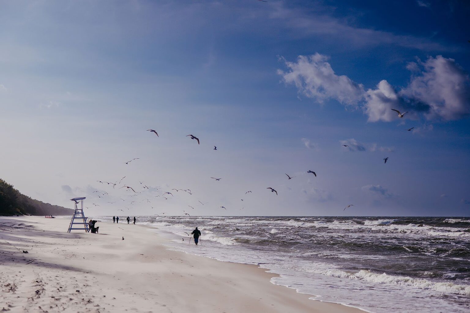 Zimné prechádzky pri mori Linea Mare