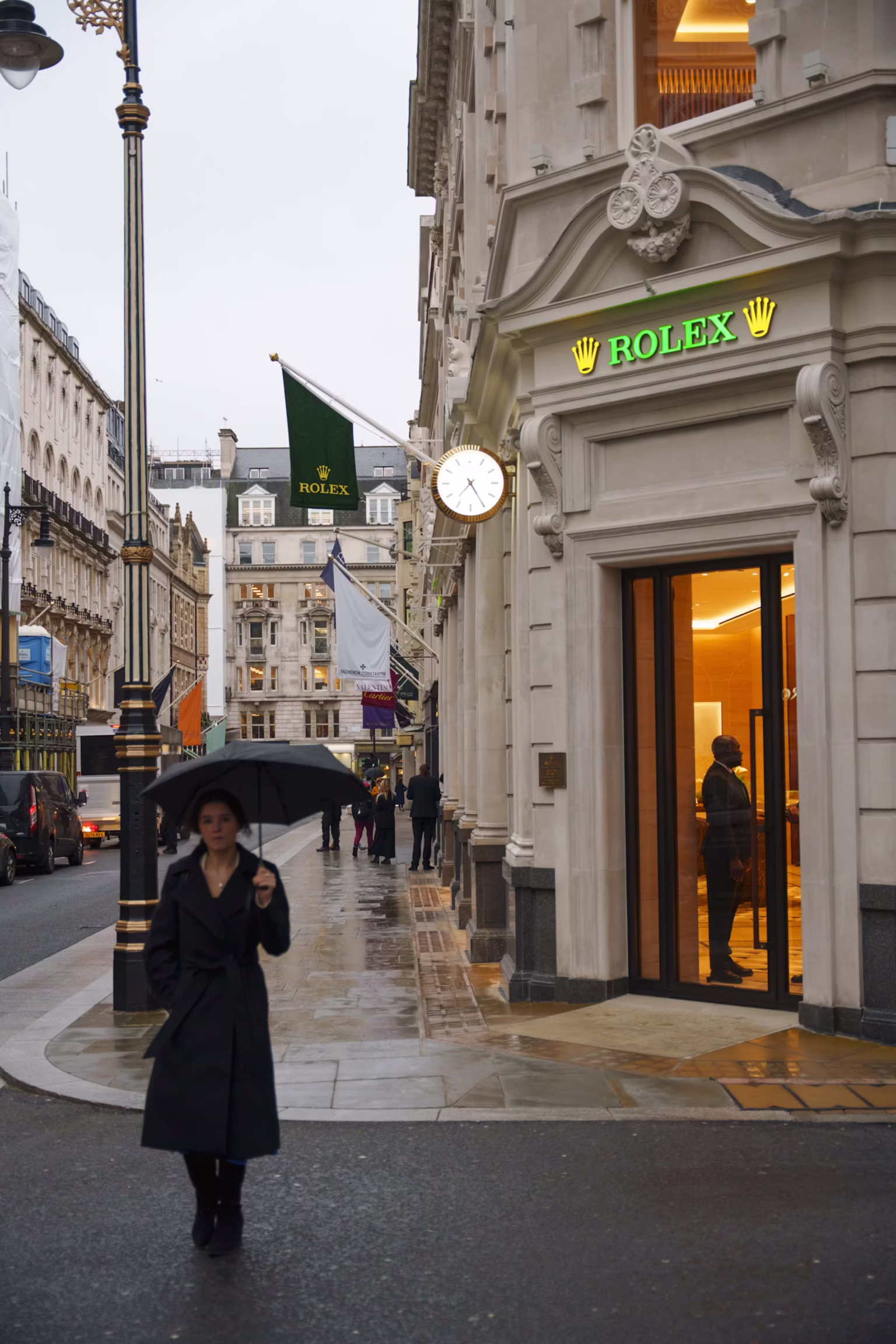 Rolex v Mayfair Nový vlajkový butik na Old Bond Street