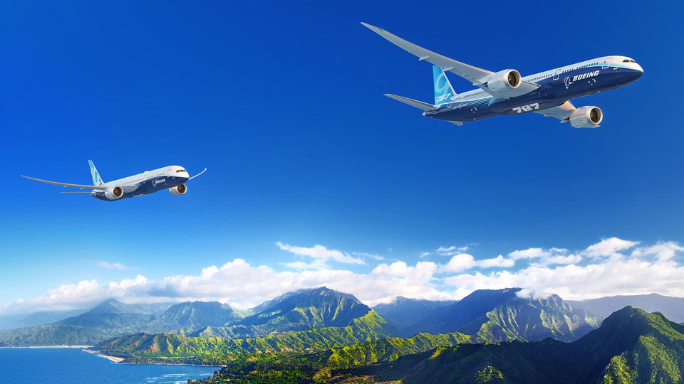 Boeing 787 Dreamliner Lietadlo