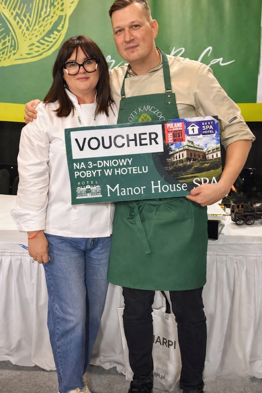 Vyznamenanie v s&uacute;ťaži Zlat&yacute; artičok